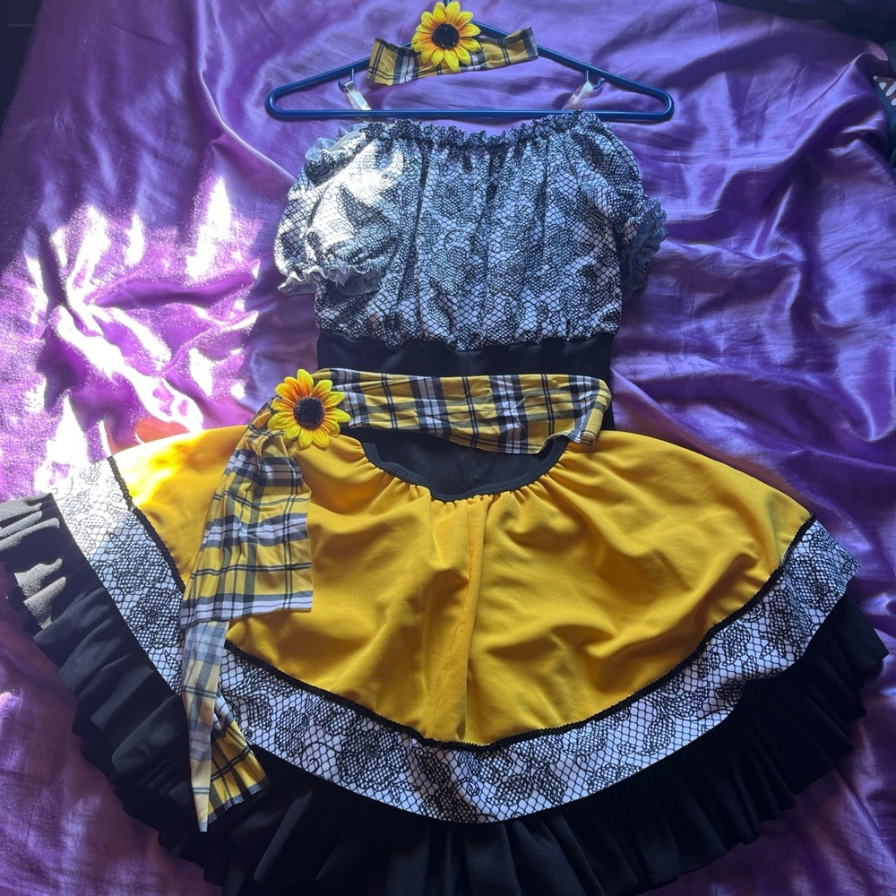 Sunflower Dance recital dress